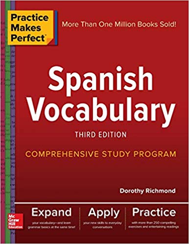 spanish vocabulary  for beginners