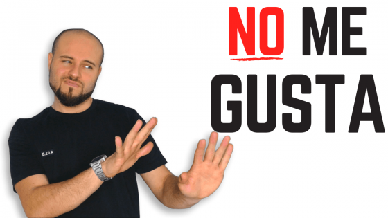 Diferentes formas de decir «no me gusta»