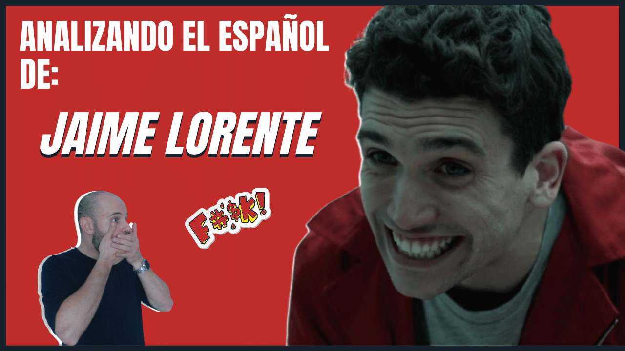 Analizando el español de los famosos Jaime Lorente la casa de papel aprender español actividades con vídeo aprender español
